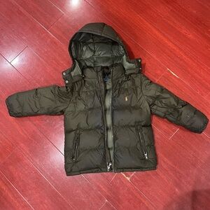 Polo by Ralph Lauren Kids Dark Green Puffer Jacket